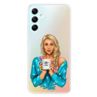 iSaprio Coffe Now pro Blond pro Samsung Galaxy A34 5G