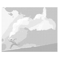 Tečkování - CHLAPEC S BAREVNOU SVĚTLICÍ Rozměr: 40x50 cm, Rámování: vypnuté plátno na rám