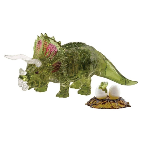 3D Crystal puzzle Triceratops s mládětem 61 dílků HCM KINZEL