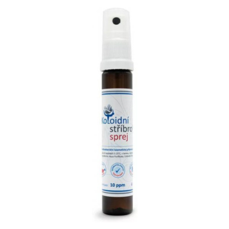 Koloidní stříbro ve spreji 10 ppm, 25 ml