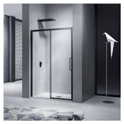H K Posuvné sprchové dveře NERO 96-100 cm SE-NEROB2100