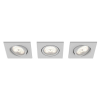 Philips Philips 50123/87/P0 - SADA 3x LED Stmívatelné svítidlo CASEMENT LED/4,5W/230V