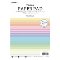 * Blok barevných papírů Studio Light, A5 (36 listů) – pastelové barvy Aladine