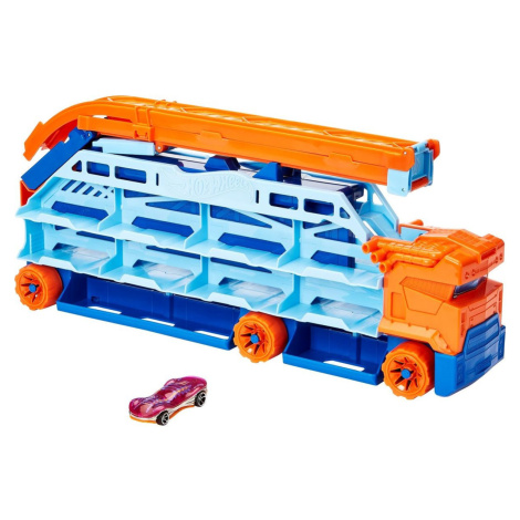 Mattel Hot Wheels tahač s vysokou dráhou HDY92