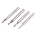 frézy stopkové, sada 4ks, ?3,2-4-6-6,3mm, HSS6542