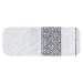 Bavlněný froté ručník s bordurou MELANY 50x90 cm, bílá, 500 gr Mybesthome Varianta: ručník - 1 k