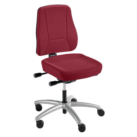 Prosedia Kancelářská otočná židle YOUNICO PRO, výška opěradla 540 mm, červená