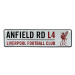 Liverpool FC: Anfield RD - cedule na zeď