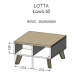 Artcam Konferenční stolek LOTTA | 60cm
