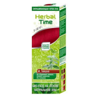 HERBAL TIME Henna přírodní barva na vlasy 4 Višeň 75 ml