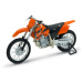 Kovový model motorky ktm 450 sx racing 1:18