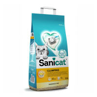 Sanicat hrudkující stelivo bez parfémů - 2 x 10 l