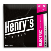 Henry’s HEN0942P PREMIUM serie, Nickel Wound 09 42