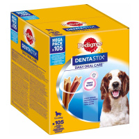 Pedigree DentaStix pro středně velké psy 105 kusů (15 × 7)