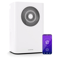 Klarstein CircleDry Smart 12 L odvlhčovač | 12 l/den | 260 W | 24 m2 | WiFi | časovač | filtr