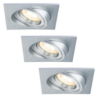 Paulmann Paulmann 92619 - SADA 3x LED podhledové svítidlo PREMIUM LINE 1xGU10-LED/4W/230V