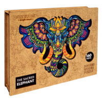 Dřevěné puzzle - Posvátný slon Puzzler