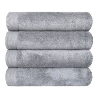 SCANquilt ručník MODAL SOFT šedá 100 × 50 cm
