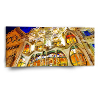 Sablio Obraz Barcelona Gaudi Casa Batllo 1 - 110x50 cm