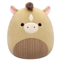 SQUISHMALLOWS Kůň s pleteným bříškem - Mars, 30 cm