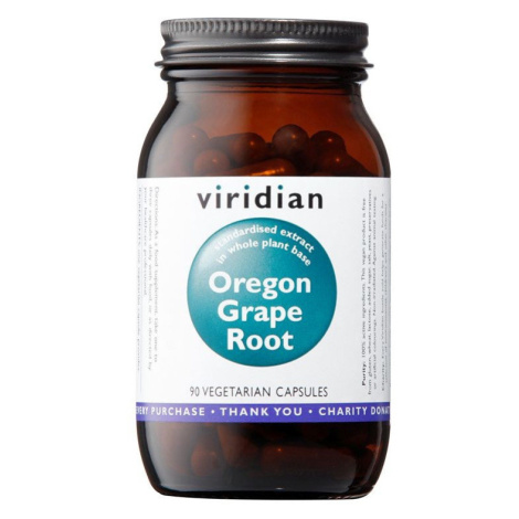 VIRIDIAN Oregon Grape Root 90 kapslí