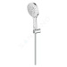 Grohe 26581000 - Sada sprchové hlavice 130 9,5 l/min, 3 proudy, držáku a hadice, chrom