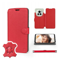 Pouzdro Mobiwear pro Huawei Honor Magic6 Pro Red Lea