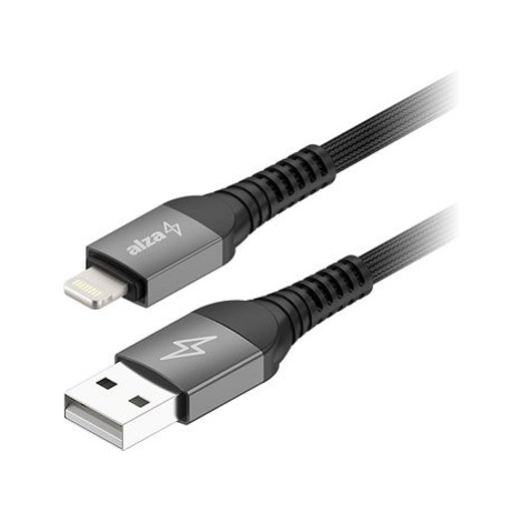 AlzaPower AluCore USB-A to Lightning (C189) Ultra Durable 1m tmavě šedý