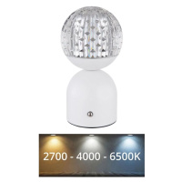 Globo Globo 21007W - LED Stmívatelná dotyková stolní lampa JULSY LED/2,5W/3,7V bílá