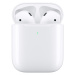 Sluchátka Apple AirPods, bezdrátové nabíjení (2019) bílá