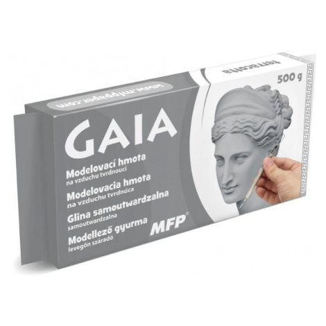 Modelovací hmota GAIA 500g šedá