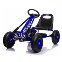 Baby mix Dětská šlapací motokára Go-kart Razor, modrá