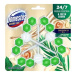 DOMESTOS Aroma Lux White Rose & Tea Tree Oil 3× 55 g