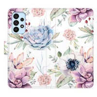 iSaprio flip pouzdro Succulents Pattern pro Samsung Galaxy A53 5G