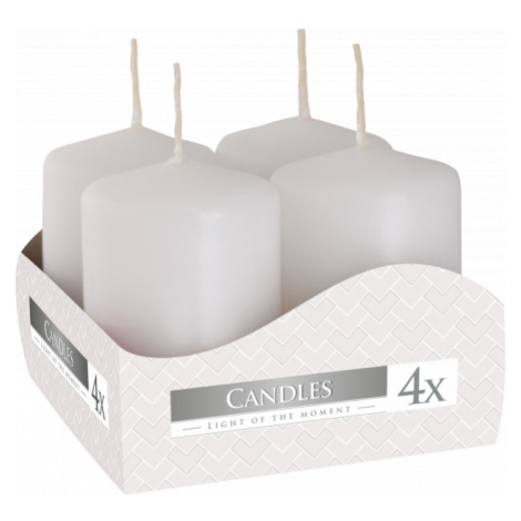Adventní svíčka Bílá 4ks SW40/60-090 Aura Bispol