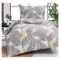 Brotex Saténové povlečení 140x200 + 70x90 cm - Goldie