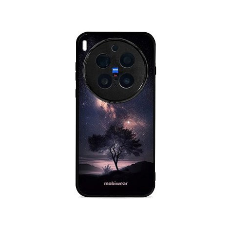 Mobiwear Glossy lesklé pouzdro na Vivo X300 Pro strom s galaxií