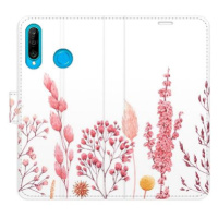 iSaprio flip pouzdro Pink Flowers 03 pro Huawei P30 Lite