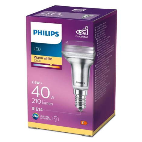 Philips LED Reflektorová žárovka Philips E14/2,8W/230V 2700K