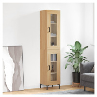 vidaXL Skříň highboard dub sonoma 34,5 x 34 x 180 cm kompozitní dřevo