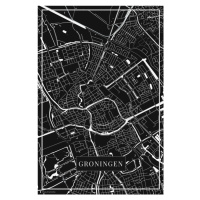 Mapa Groningen black, (26.7 x 40 cm)