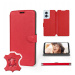 Pouzdro Mobiwear pro Motorola Edge 50 Fusion Red Lea