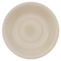 Bílo-béžový porcelánový hluboký talíř Villeroy & Boch Like Color Loop, ø 23,5 cm