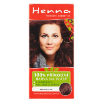 Henna 100% přírodní barva na vlasy mahagon 33g