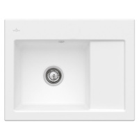 Keramický dřez Villeroy & Boch Subway 45 Compact, 331201RW, Stone White 331201RW