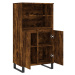 vidaXL Skříň highboard kouřový dub 60 x 36 x 110 cm kompozitní dřevo