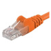 Patch kabel UTP RJ45-RJ45 level CAT6, 7m,oranžová