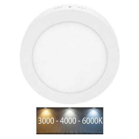 LED-CSL-CCT/25W/BI - LED Stropní svítidlo LADA LED/25W/230V IP44 bílá Donoci