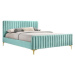 Postel Stairy 160x200, neo mint / gold