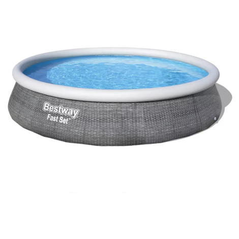 Nadzemní bazén kruhový Fast Set, kartušová filtrace, průměr 3,96m, výška 84cm Bestway